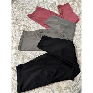 Maternity Capri Leggings w/ Pockets Buttery Soft Workout Pregnancy Yoga Pants 3